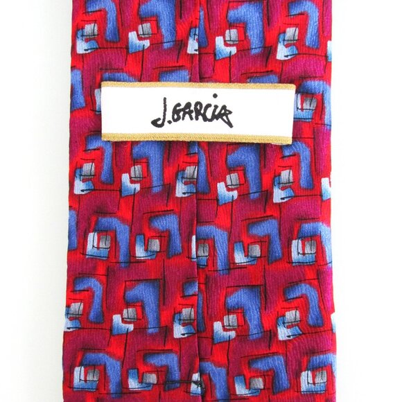 J. Garcia Men's Silk Tie - Picture 5 of 5